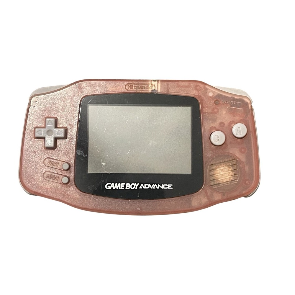 GBA Fuchsia Pink Nintendo Game Boy Advance Console (AGB-001) Tested & Working
